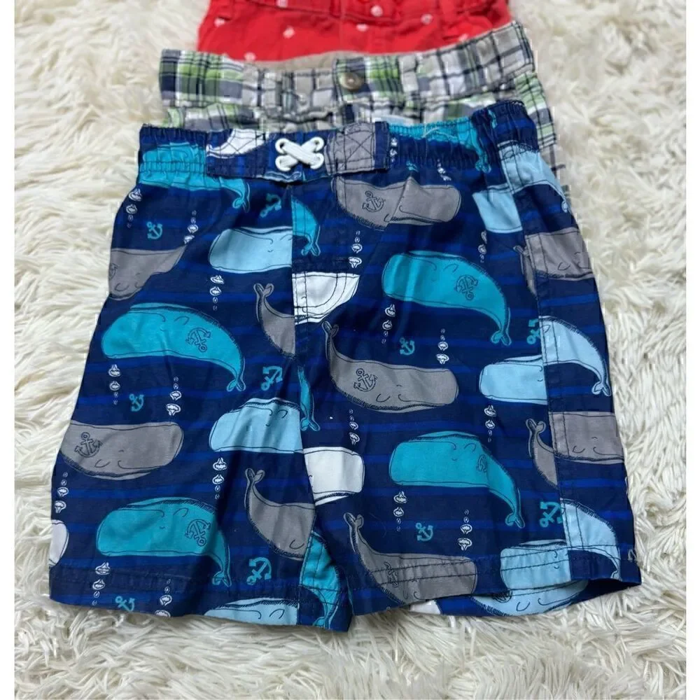 3 piece Shorts lot size 3T by Carters & Crazy 8